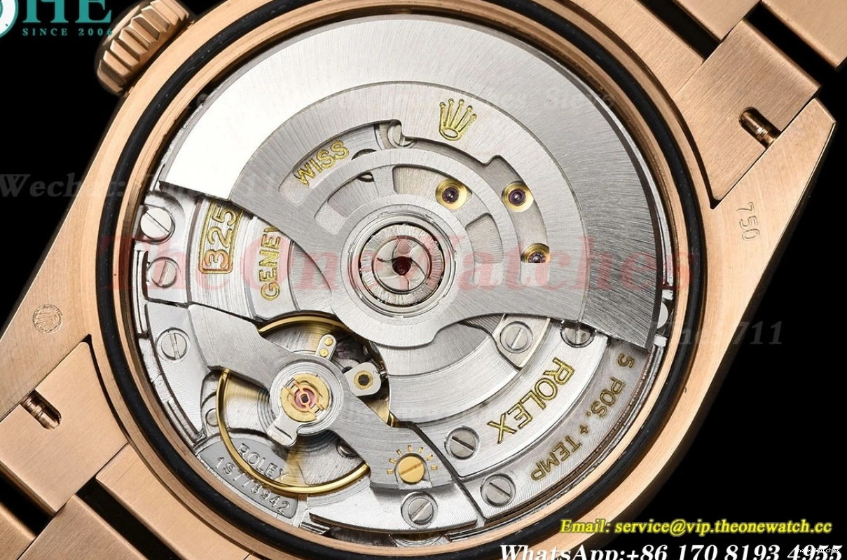 Weight) V3 Dia 36mm Brown DayDate RG VR3255(Gain RG 128235 QF 0317